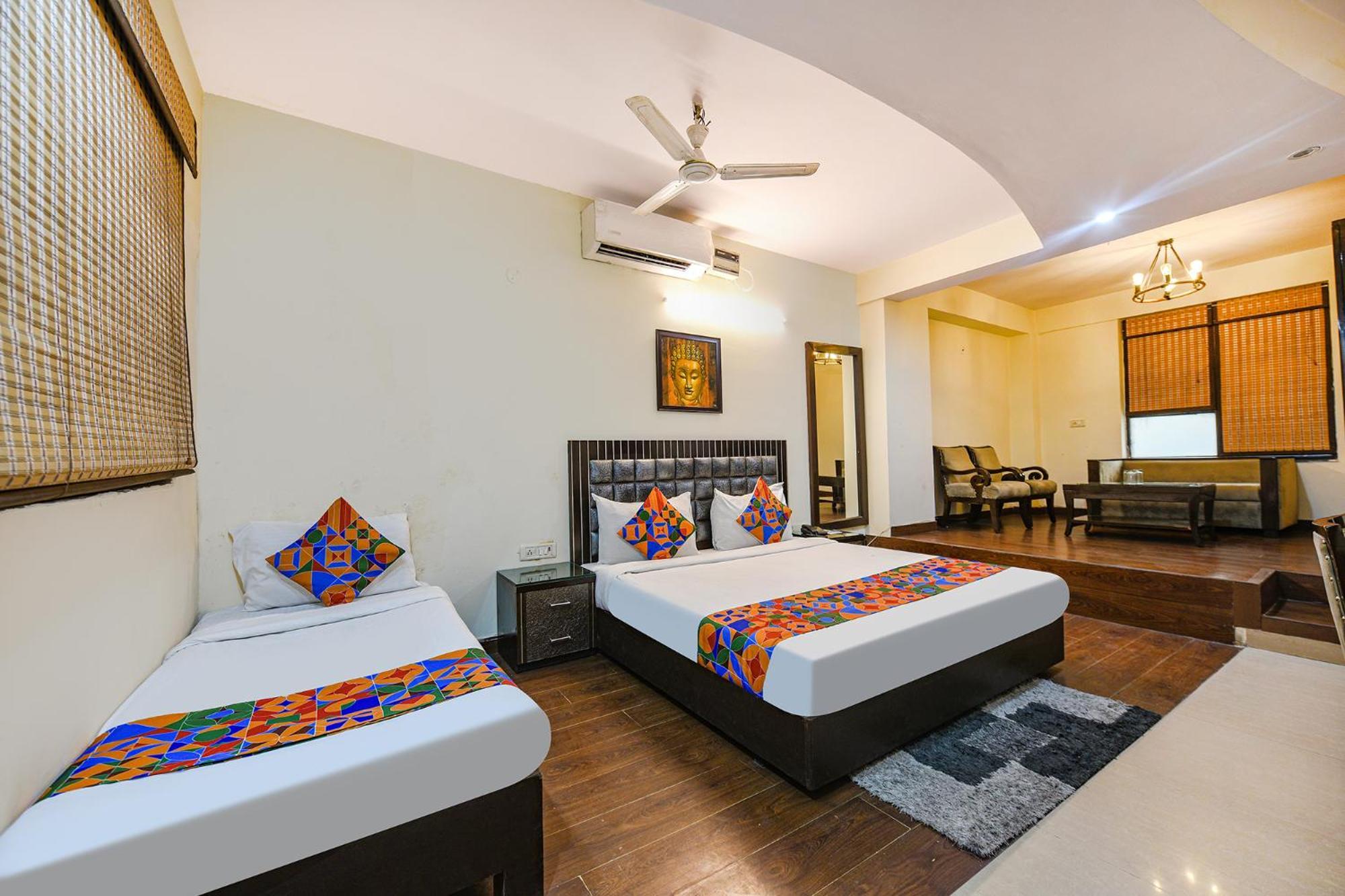 Fabhotel Swiss International Patel Nagar Нью-Дели Экстерьер фото